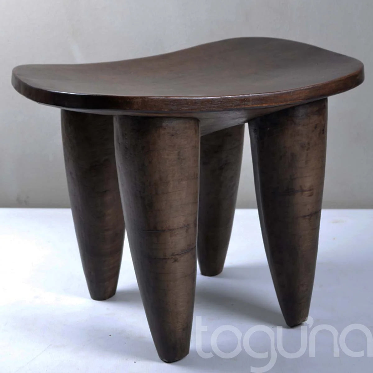 SENUFO STOOL/SIDE-TABLE (IVORY COAST) LRG 60L 47W 45H