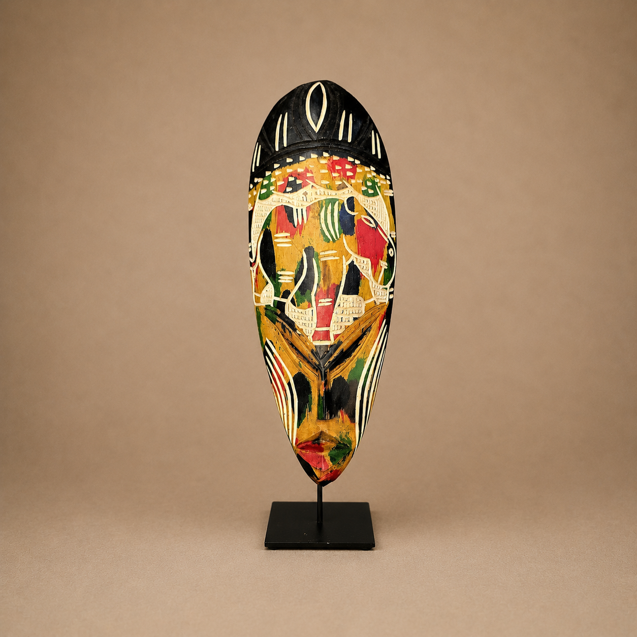 ASHANTI SHAKPA MASK (GHANA) 30H