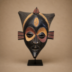 CHOKWE MASK (REPUBLIC OF CONGO) 33-38H