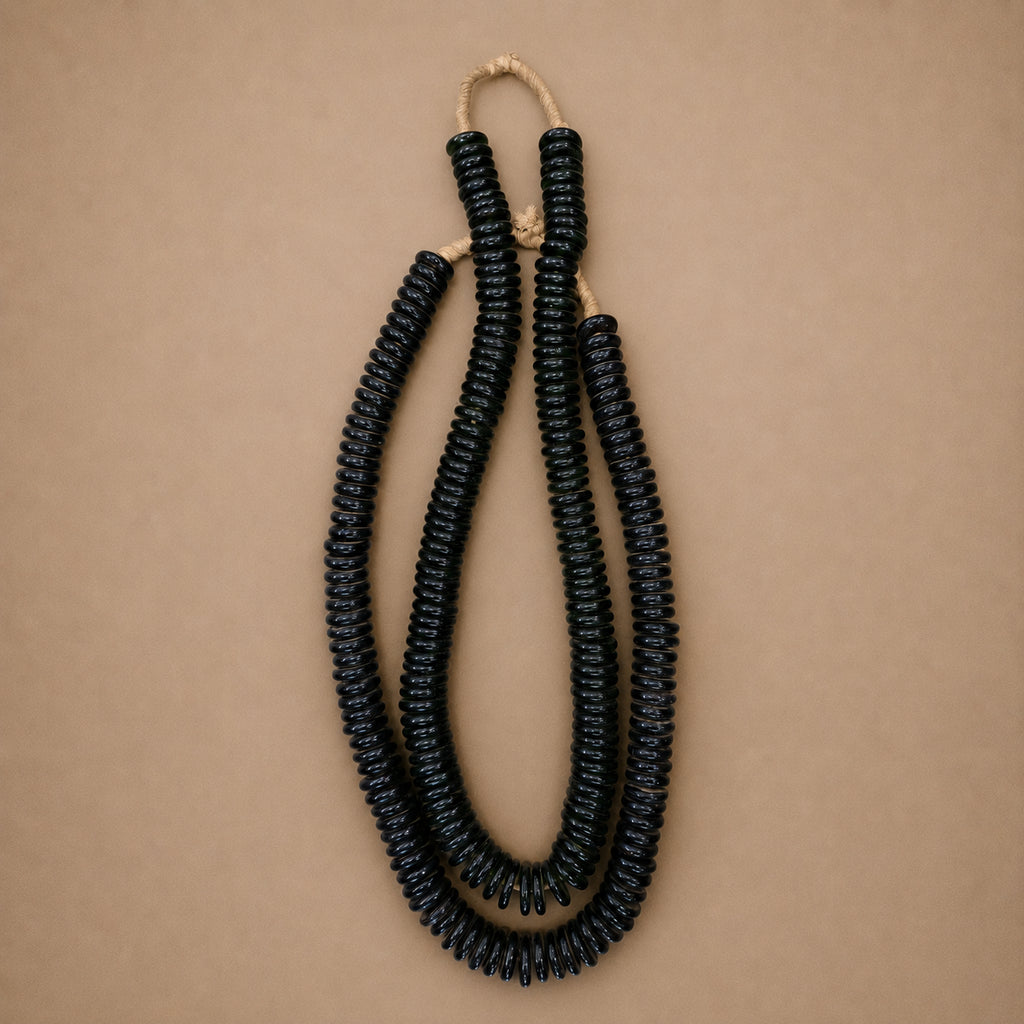 GLASS BEAD (GHANA) MED DISC