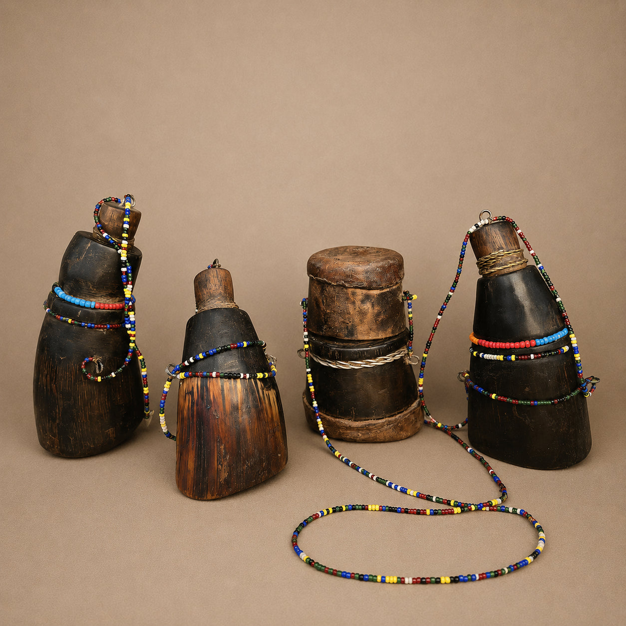 MAASAI SNUFF CONTAINER (KENYA) 15H