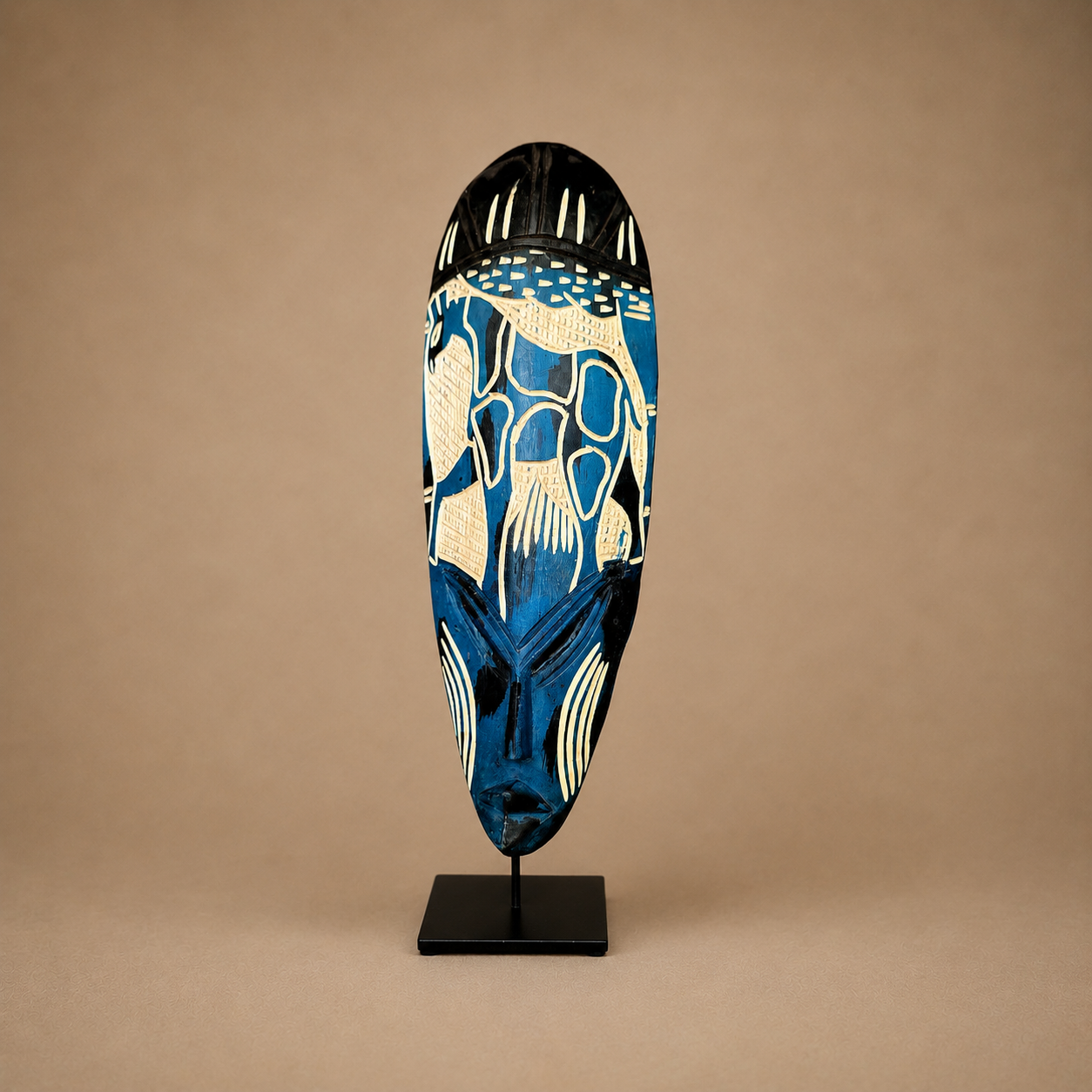ASHANTI SHAKPA MASK (GHANA) 30H