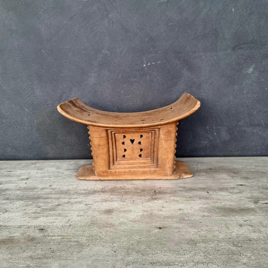 ASANTI STOOL (GHANA) SML