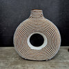 DONUT VASE (SOUTH AFRICA) BEADED SML BOXED
