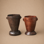 LOZI MILK JUG (ZAMBIA) 18D 32H