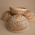 Fulani Calabash Niger Engraved - African Curio at Togu'na