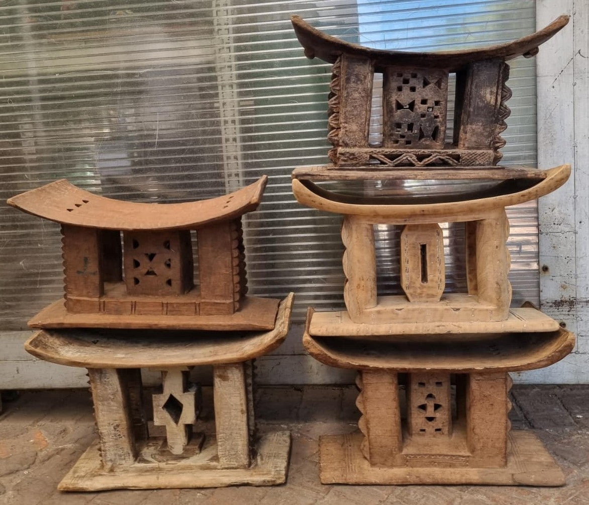 ASHANTI STOOL (GHANA) MED