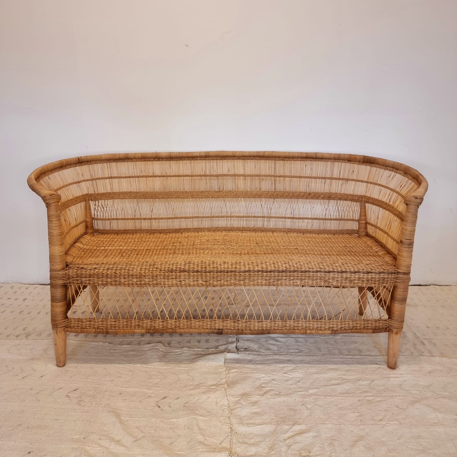 CHAIR 3 SEATER (MALAWI) 165L 60W 87H NAT