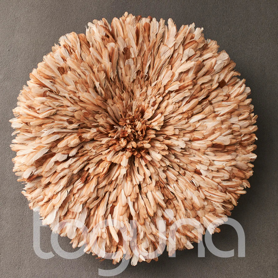 JUJU HEADDRESS (CAMEROON) 80D BEIGE
