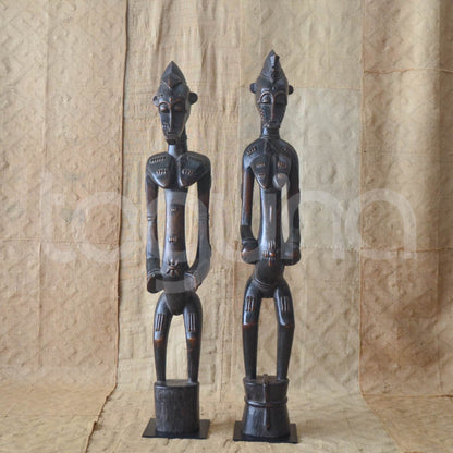 SENUFO PLANTER FIGURE (IVORY COAST)