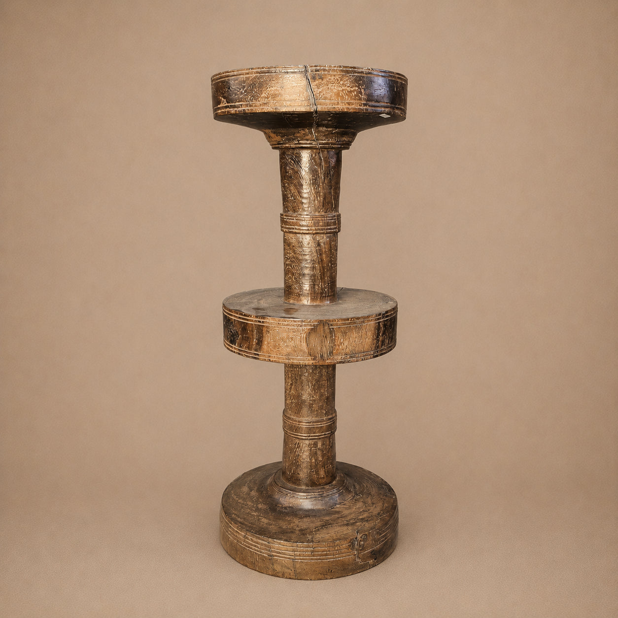CANDLE STAND (ETHIOPIA) LRG+SML