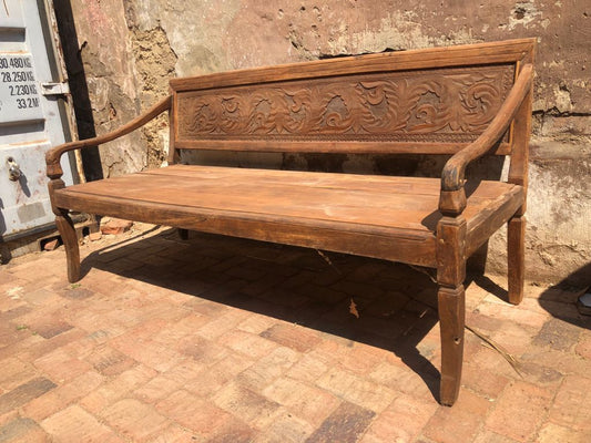 BALINESE BENCH (INDONESIA) TEAK OLD