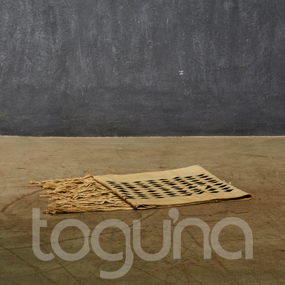 BOGOLON MUD CLOTH (MALI) SCARF NATURAL
