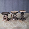 TONGA STOOL (ZIMBABWE) 24W 27H
