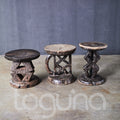 TONGA STOOL (ZIMBABWE) 24W 27H