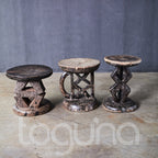 TONGA STOOL (ZIMBABWE) 24W 27H