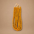 AFRICAN AMBER BEAD (KENYA) MED OVL