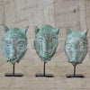 BENIN LEOPARD HEAD (BENIN/NIGERIA) 15H
