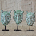 BENIN LEOPARD HEAD (BENIN/NIGERIA) 15H