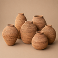 Buhera Basket (Zimbabwe) Container 48-65H Natural - African Curio at Togu'na