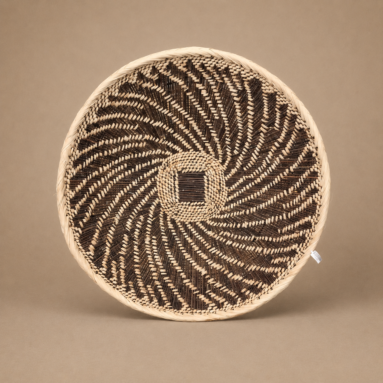 TONGA BASKET DBL WEAVE (ZAMBIA) PLATE 38-43D