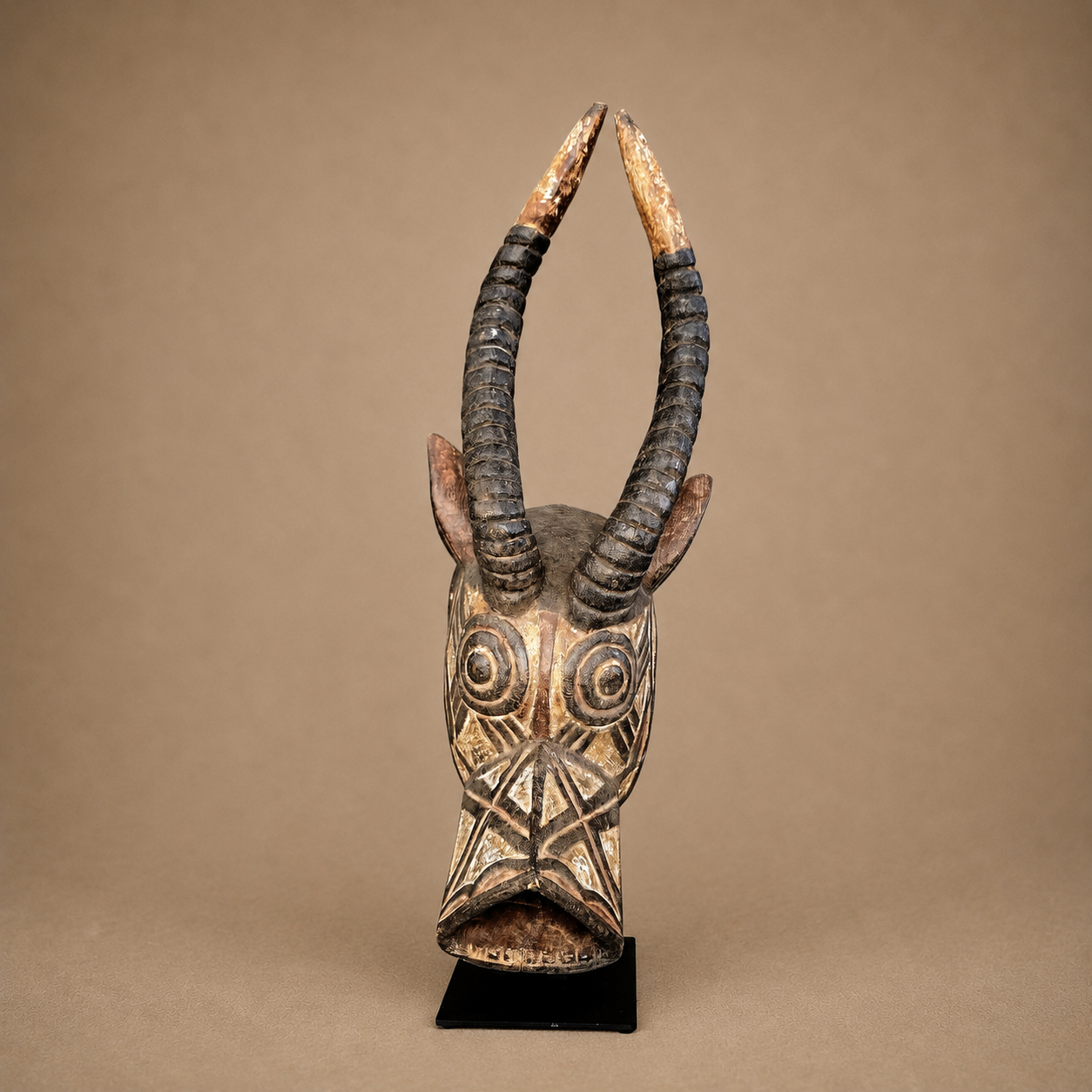 MOSSI ZOOMORPHIC MASK (BURKINA FASO) MED