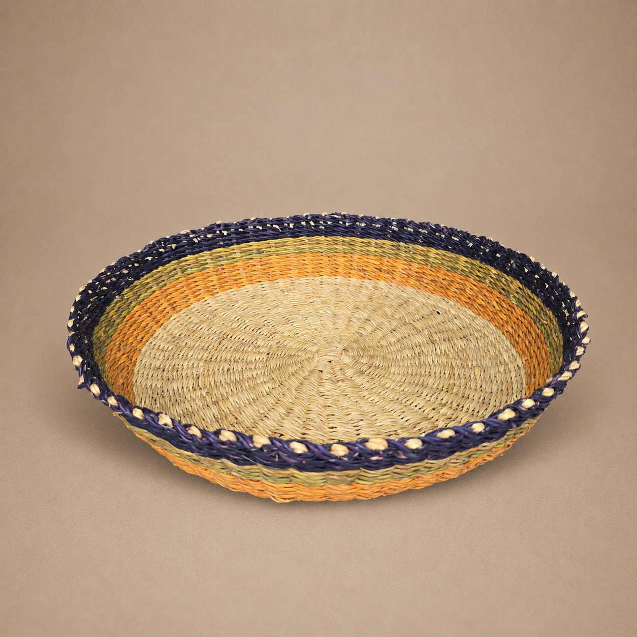 BOLGA BASKET (GHANA) TRAY 8H 35D