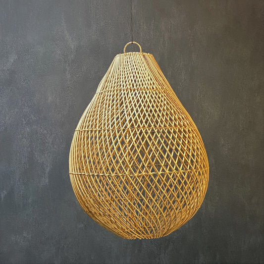 RATTAN LAMPSHADE (INDONESIA) DROP 45L 45W 60H NAT