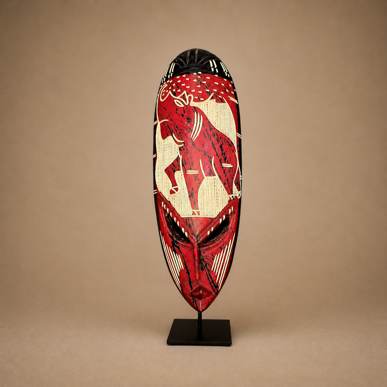 ASHANTI SHAKPA MASK (GHANA) 45H