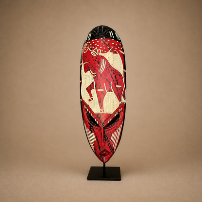 ASHANTI SHAKPA MASK (GHANA) 45H