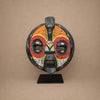 CEREMONIAL MASK (GHANA) BEADED 25H