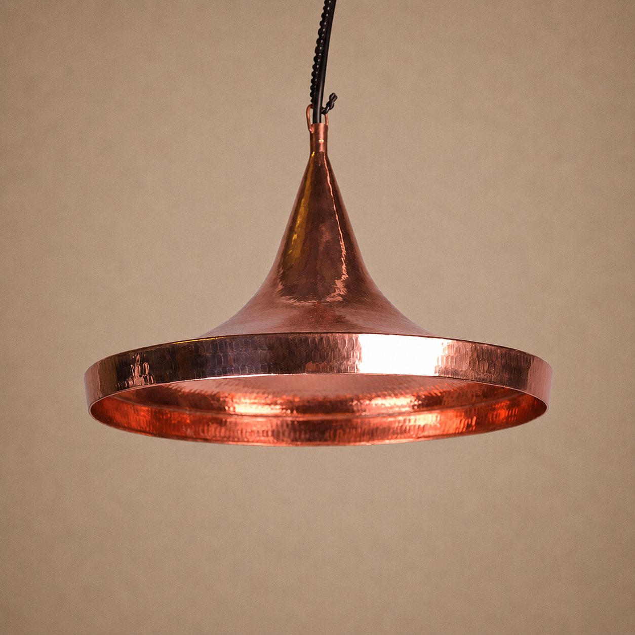 LAMP COPPER STUPA 40D 30H