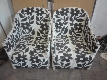 YORUBA ARMCHAIR (NIGERIA) 63L 63W 94H BEADED 1/2