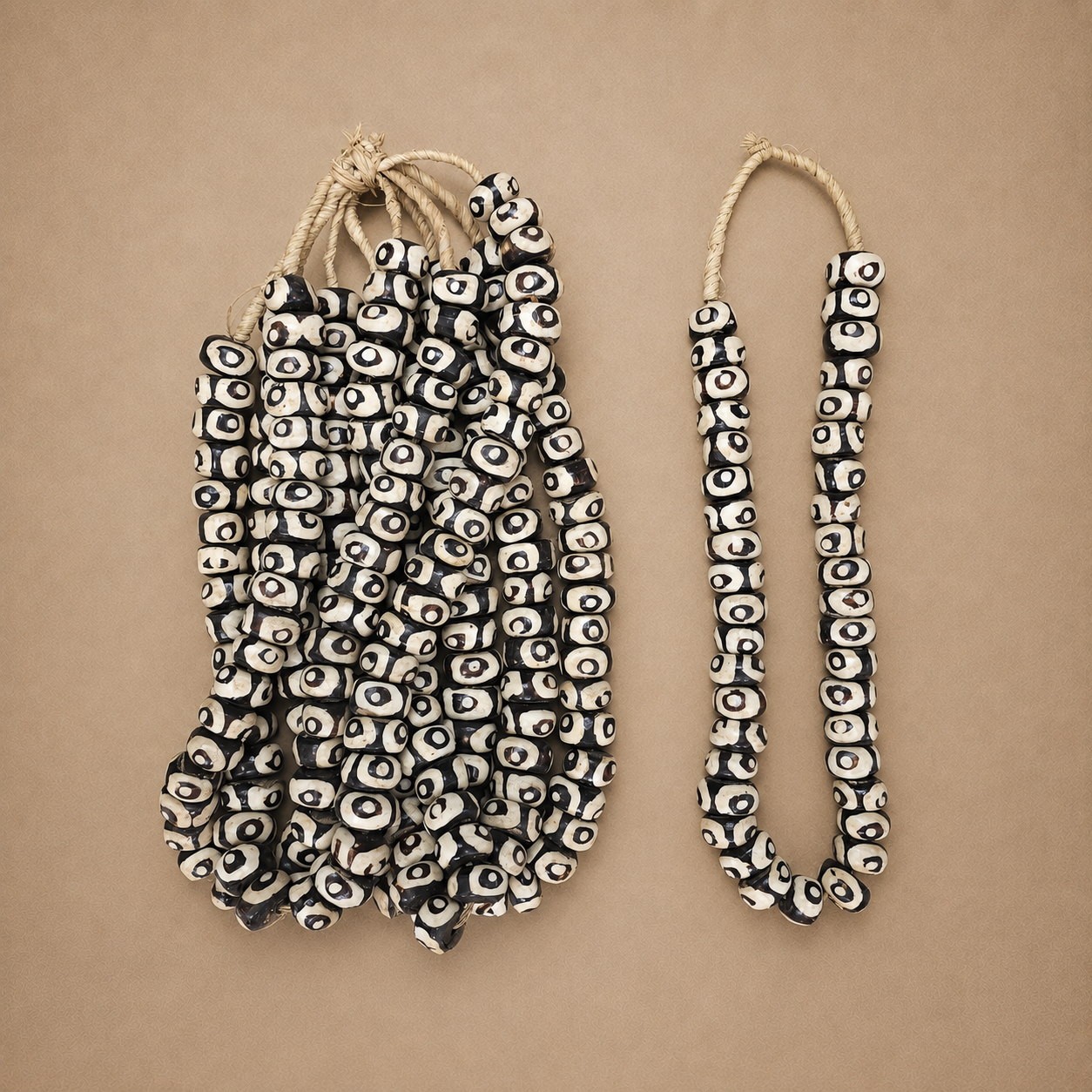 BONE BEAD (KENYA) MED BTK