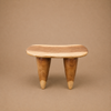 SENUFO STOOL/SIDE-TABLE (IVORY COAST) XS 42L 33W 28H