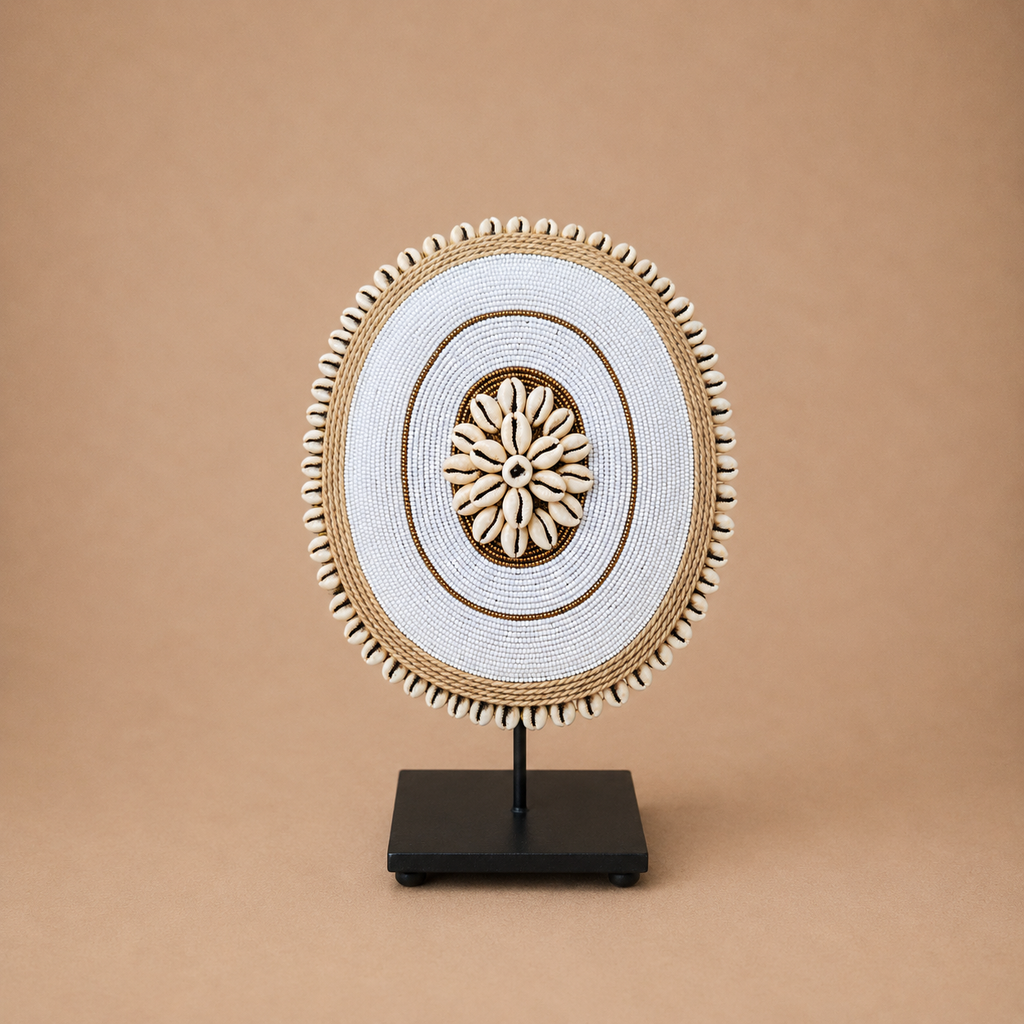 DECORATIVE SHIELD (CAMEROON) 15D BEADED