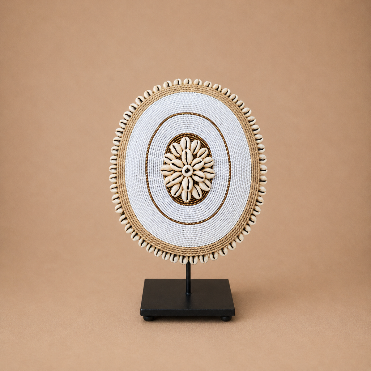 DECORATIVE SHIELD (CAMEROON) 15D BEADED