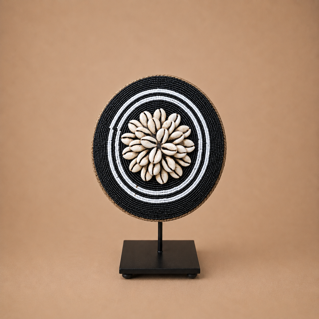 DECORATIVE SHIELD (CAMEROON) 15D BEADED