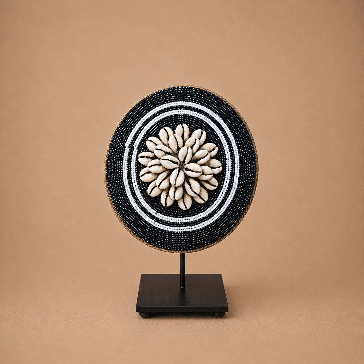 DECORATIVE SHIELD (CAMEROON) 15D BEADED