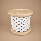 Bamileke Stool - Custom Standard - hand-carved solid wood from Cameroon at Togu'na