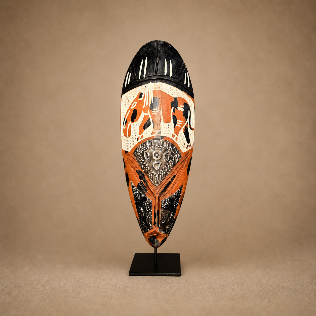 ASHANTI SHAKPA MASK (GHANA) 30H