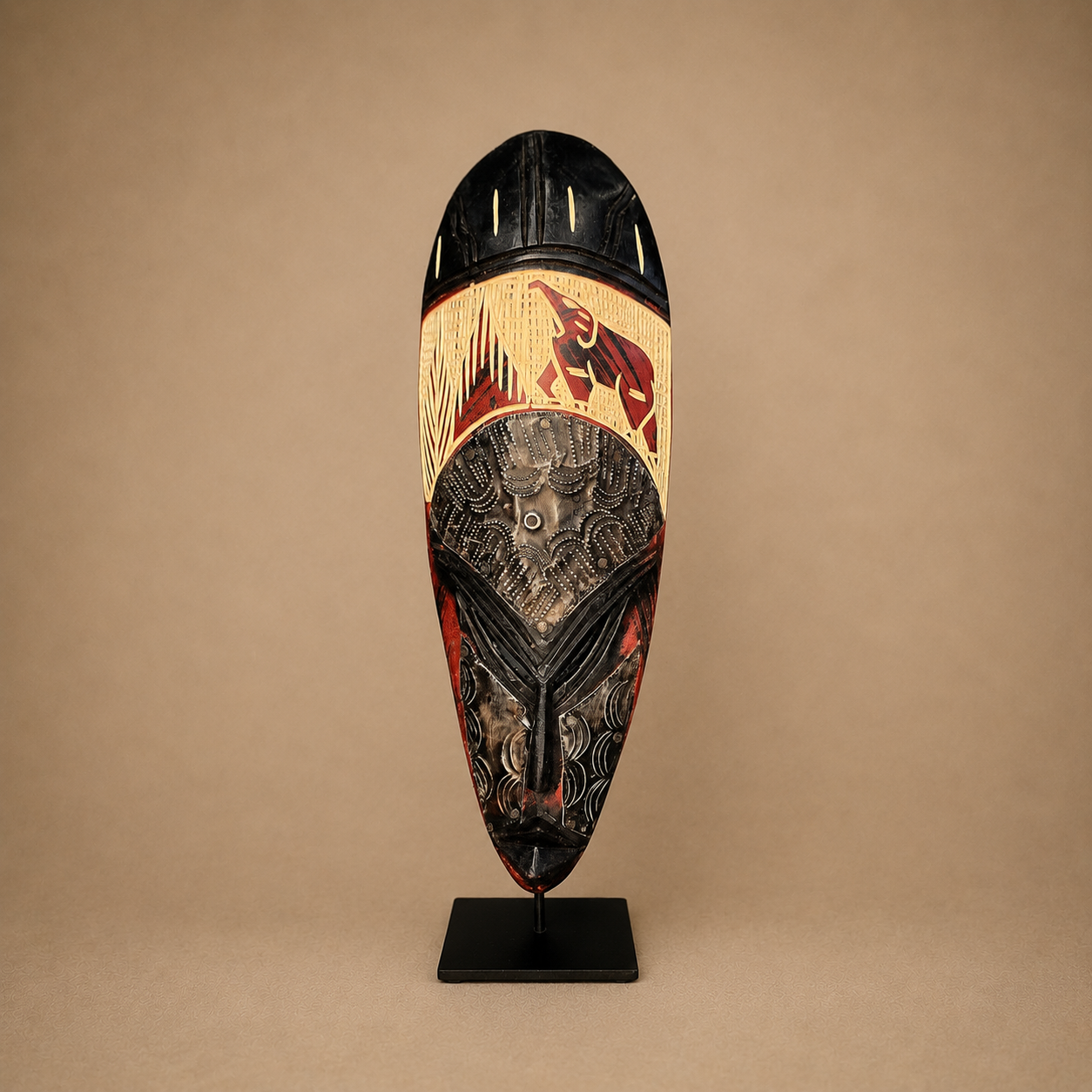 ASHANTI SHAKPA MASK (GHANA) 30H