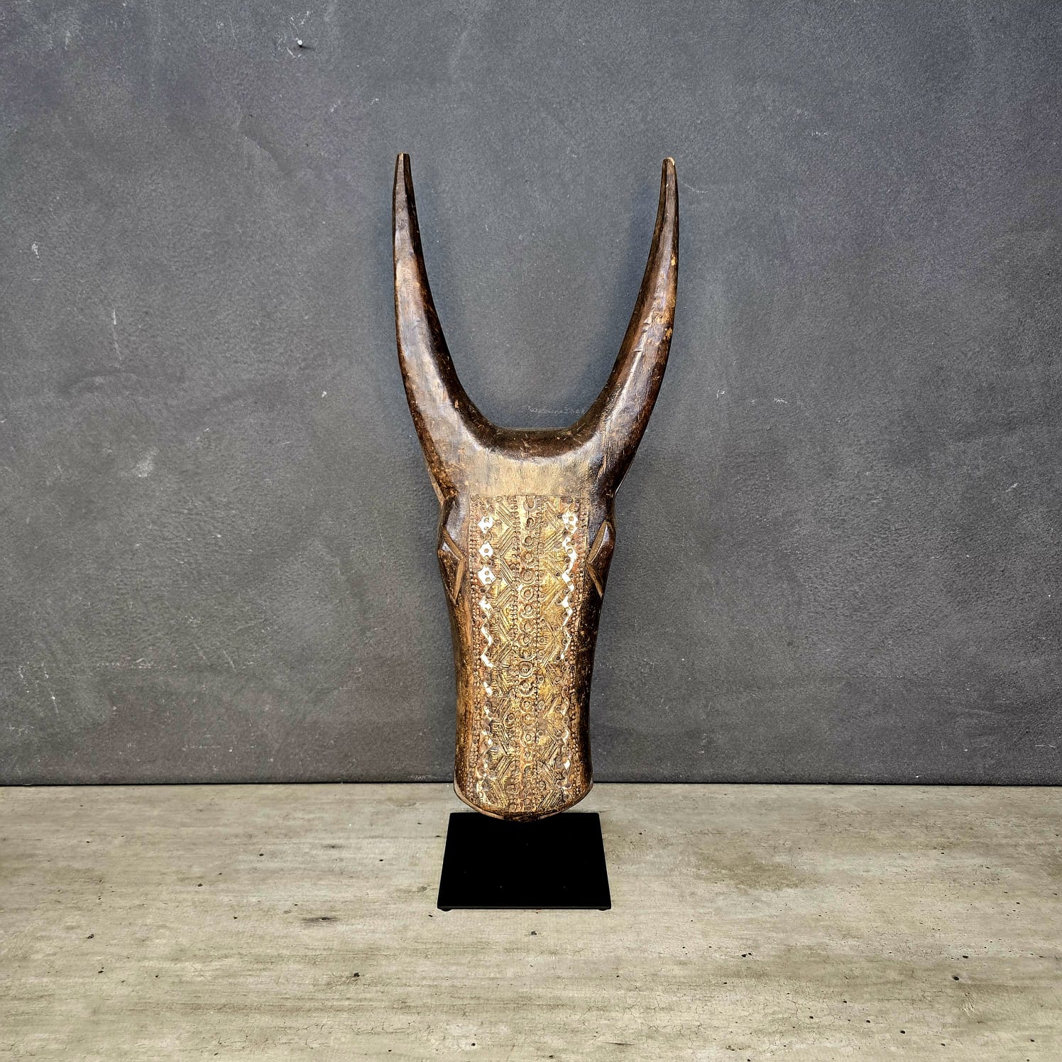 BAMBARA BULL HEADDRESS (MALI) MED