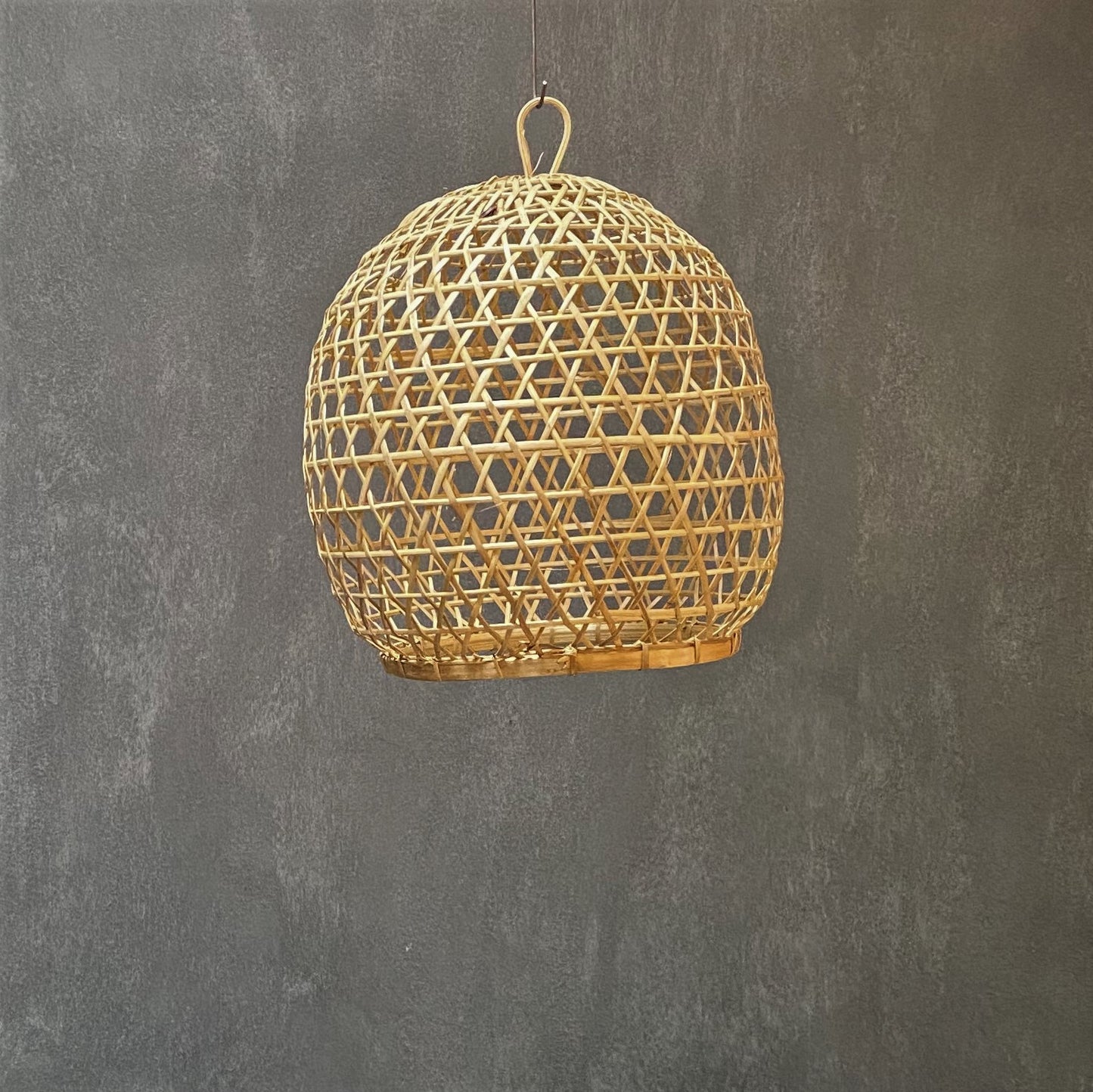 BAMBOO LAMPSHADE (INDONESIA) BALL 30L 30W 35H NAT