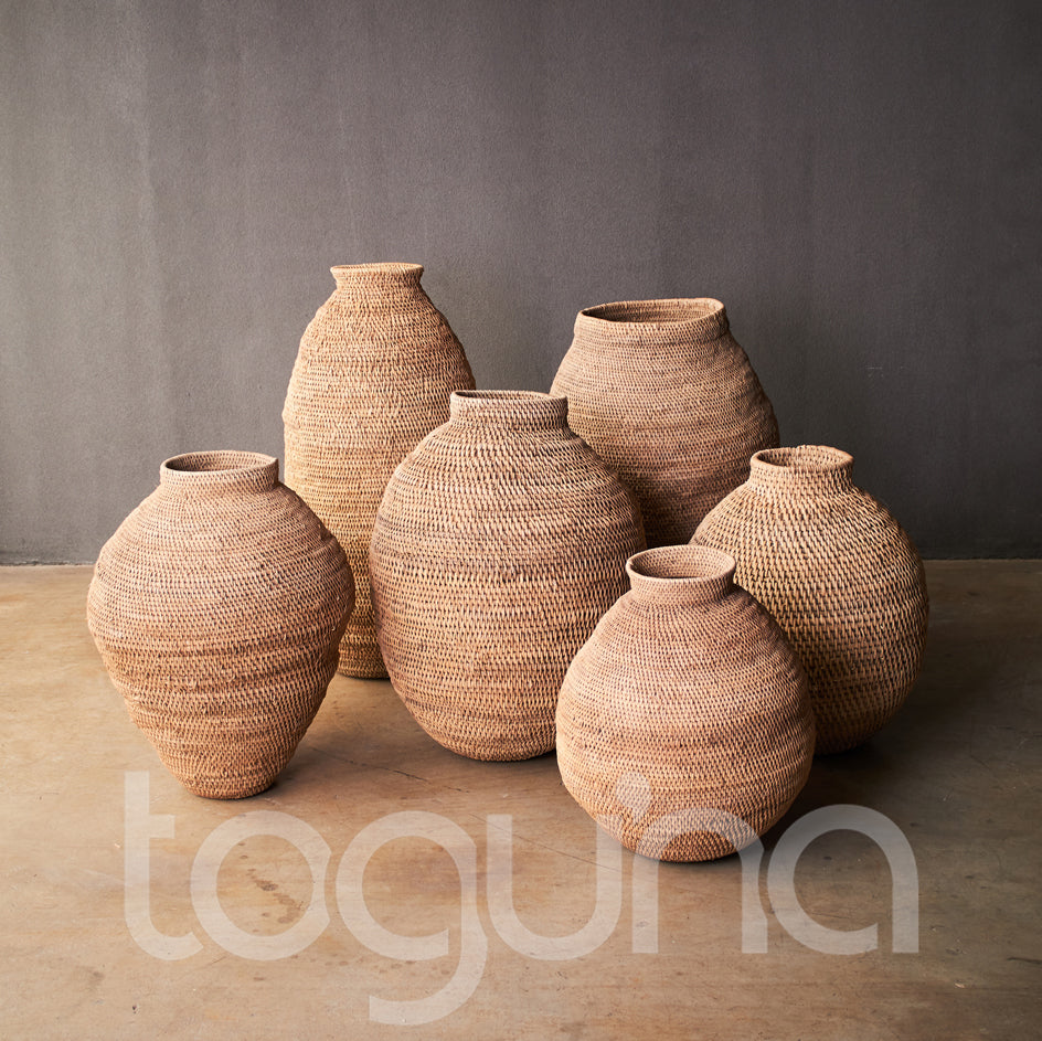 BUHERA BASKET (ZIMBABWE) CONTAINER 48-65H NATURAL