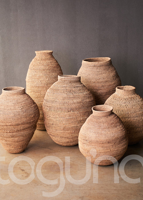 BUHERA BASKET (ZIMBABWE) CONTAINER 48-65H NATURAL