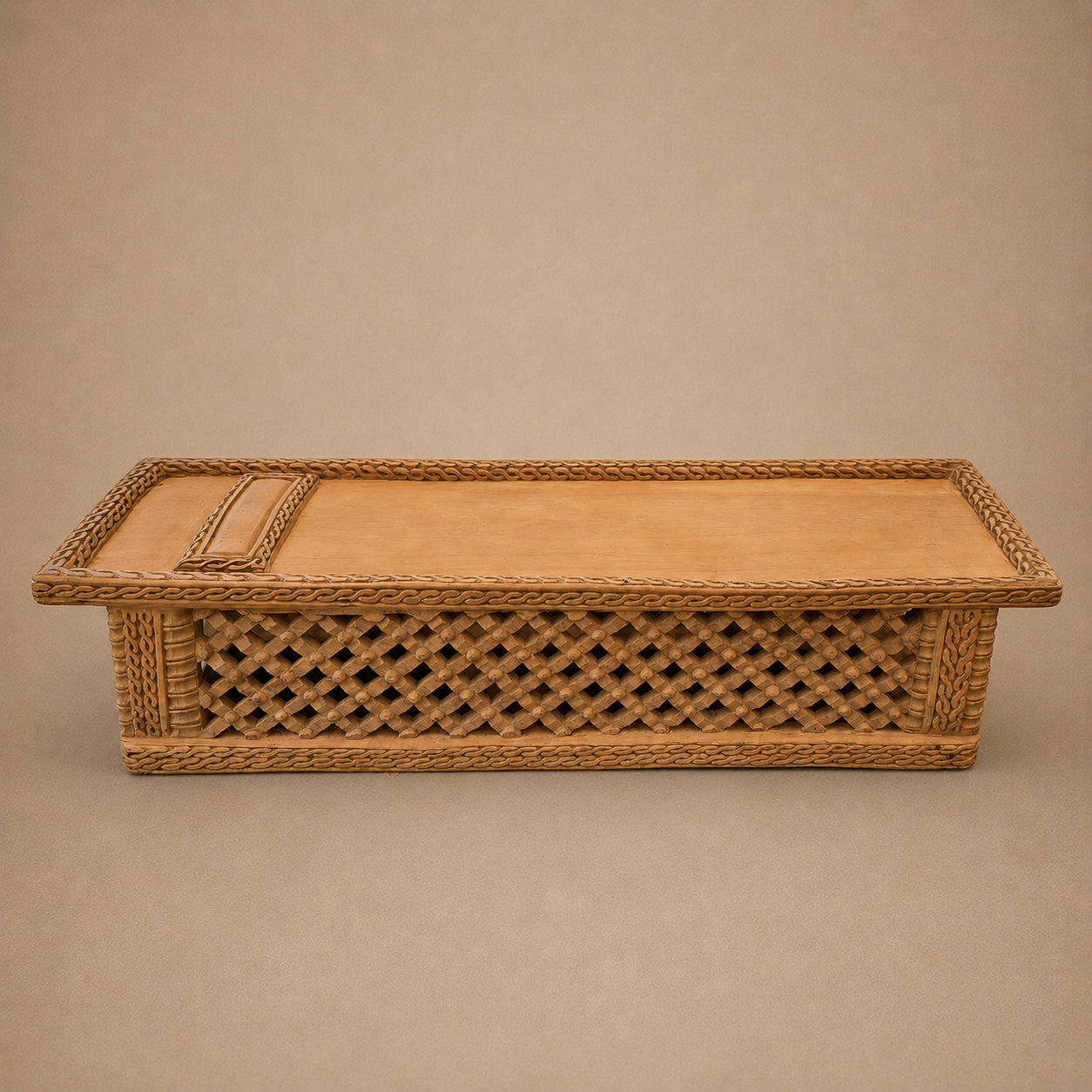 BAMILEKE BED/TABLE (CAMEROON) 176L 60W 45H