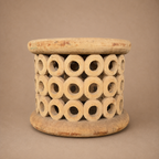 STOOL/SIDE-TABLE (CAMEROON) 60D 43H NATURAL