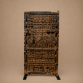 Close-up detail of a Dogon Door (Mali) 110H 60W at Togu'na