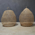BAMBOO LAMPSHADE (INDONESIA) BELL 40L 40W 55H NAT